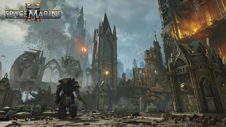Диск игра Warhammer 40000: Space Marine 2 (PlayStation 5)