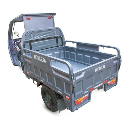 Грузовой электротрицикл Rutrike Глобус 1500 60V/1000W (Черный матовый-3320)