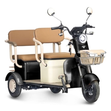 Электротрицикл Rutrike Атлас (Черный-3259)