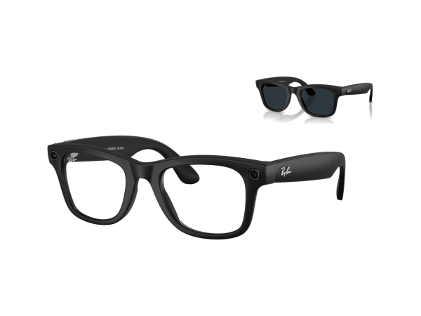 Умные очки Ray-Ban Meta Wayfarer Gen 2 RW4012 Matte Black / Transitions Gray — размер 50