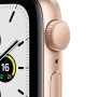 Apple Watch Series SE, 40 мм (корпус из алюминия золотого цвета, спортивный ремешок цвета «сияющая звезда»)