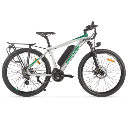 Электровелосипед Benelli E-MTB Alpan 27.5 (Бело-зеленый-3226)