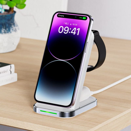 Беспроводное зарядное устройство AceFast E15 15W White