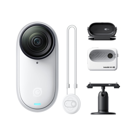 Экшен-камера Insta360 GO 3S 128 ГБ, белый, стандартный комплект — официальный вид 3