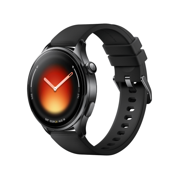 Смарт-часы Xiaomi Watch 5 Black Strap — вид спереди