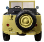 Детский электромобиль Jeep Willys YKE 4137 4x4 Песочный