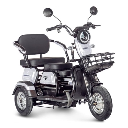 Электротрицикл Rutrike Gelbert Caf 48V/60V 600Вт (Белый-3039)