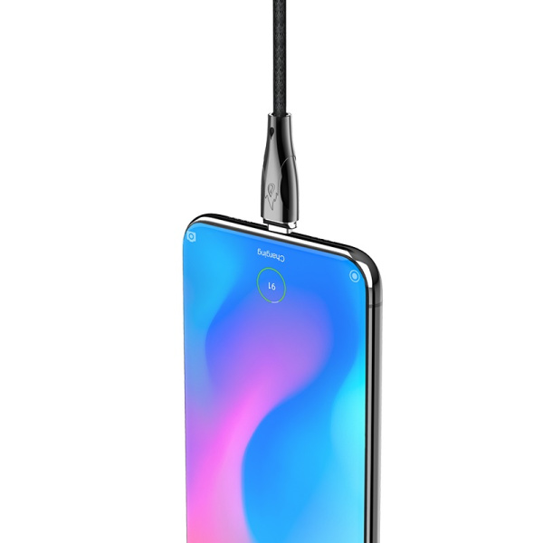 Кабель USB HOCO U75 Blaze USB - Type-C 3A 1.2 м Черный