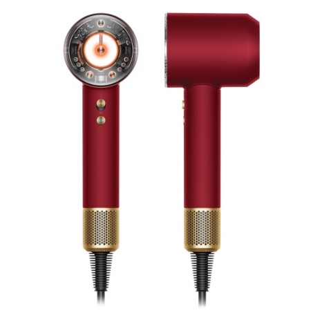 Фен для волос Dyson Supersonic Nural HD16 Red Velvet/Gold с кейсом EU