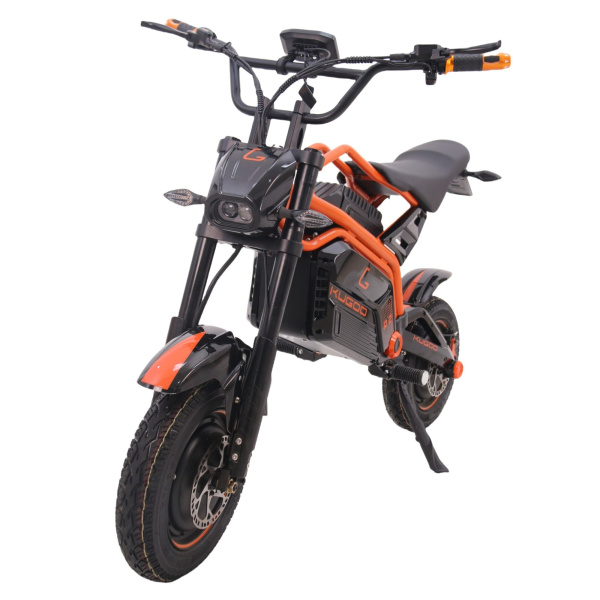 Электромопед Kugoo R2 Черно-оранжевый