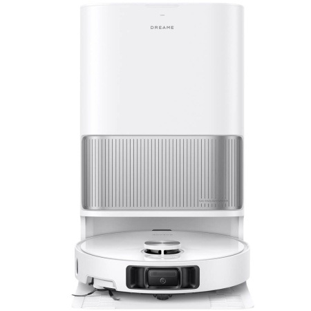 Dreame L40s Ultra RLL22SE EU белый — робот со станцией, вид спереди