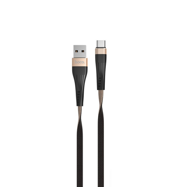 Кабель Hoco 1,2 м U39 (USB - Type-C) Black