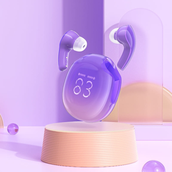 Беспроводные наушники AceFast T9 Violet