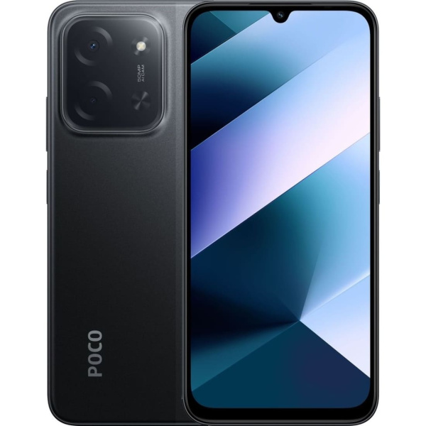 Смартфон Poco C85 6/128GB Black