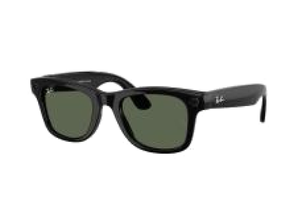 Очки Meta Ray-Ban Wayfarer Gen2 S50 (F Shiny Black, L G15 Green) RW4012