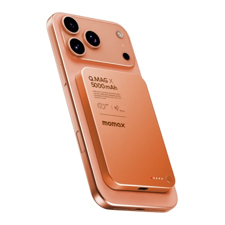 Портативный аккумулятор MOMAX Q.Mag X Magnetic 5000mAh (IP116AM) Orange