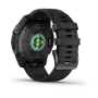 Умные часы Garmin Fenix 7 Pro Sapphire Solar 47 мм, Carbon Grey DLC, чёрный ремешок (010-02777-11)