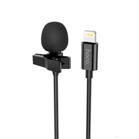 Микрофон петличный Lightning Hoco L14