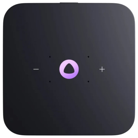 Умная колонка Яндекс Станция Миди с Алисой, Zigbee Серый