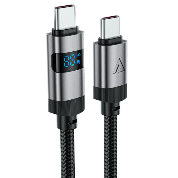 Кабель AceFast Usb-c to Usb-C 60W C15-03 Black