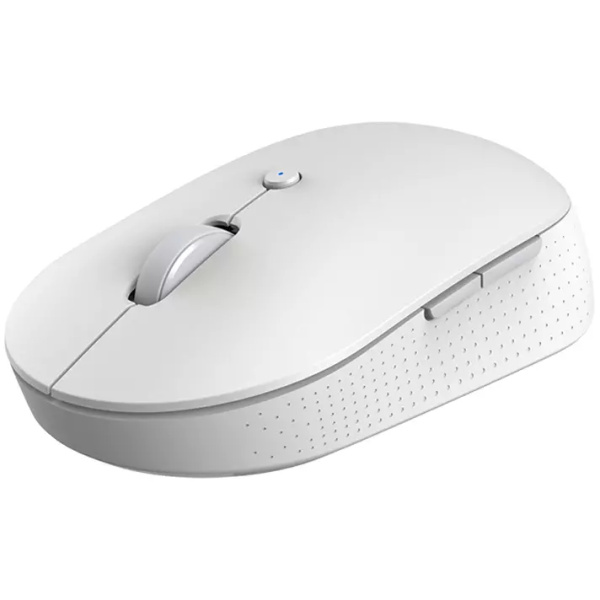 Беспроводная бесшумная мышь с двойным подключением Xiaomi Mi Mouse Silent Edition Dual Mode (белый) (WXSMSBMW03)