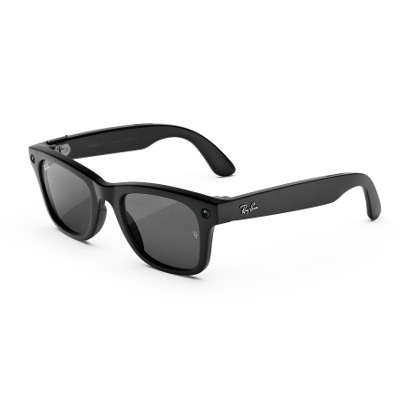 Умные очки Ray-Ban Meta Wayfarer Gen 3 Matte Black / Transitions Graphite Green, Large