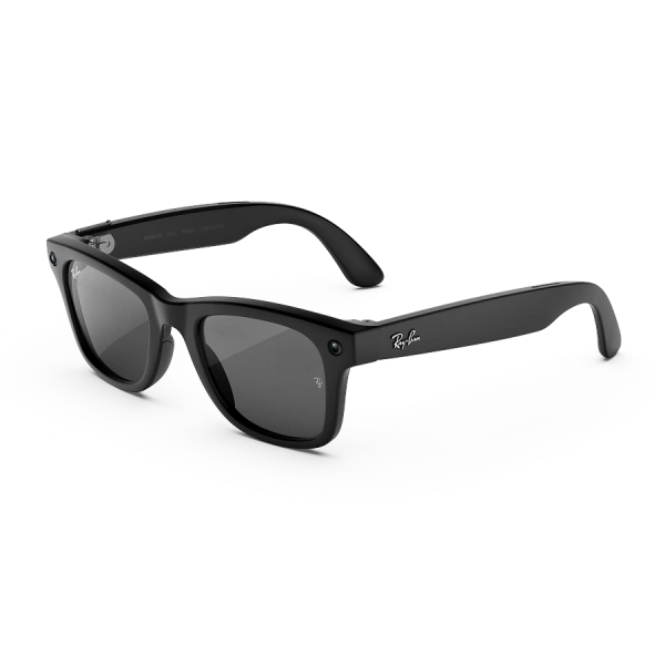 Умные очки Ray-Ban Meta Wayfarer Gen 3 Matte Black / Transitions Graphite Green, Standard