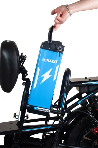 Электровелосипед Minako Monster Pro 21Ah (Black)