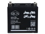 Аккумулятор стартерный для мототехники SKN YTX14L-BS (12V/12Ah/200А) [CT1214, YB14L-A2]