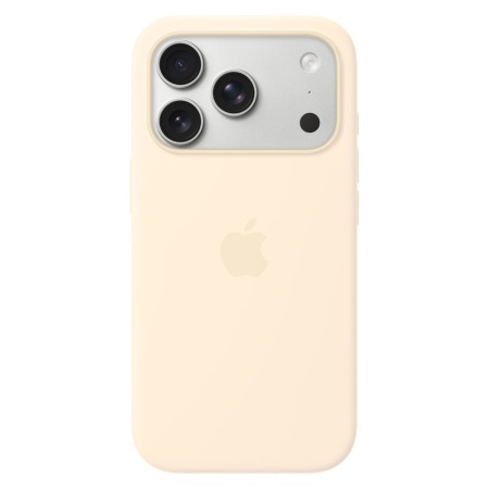 Чехол Silicone Case MagSafe совместим с ремешком через плечо 17 Pro Light Pink