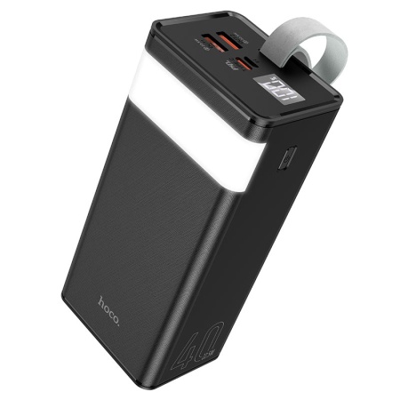 Внешний аккумулятор Hoco J86 Powermaster, 40000 мАч, 22,5 Вт, USB-C PD 20 Вт, чёрный