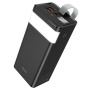 Внешний аккумулятор Hoco J86 Powermaster, 40000 мАч, 22,5 Вт, USB-C PD 20 Вт, чёрный
