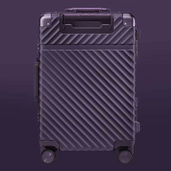 Чемодан Xiaomi 90 Points Geometric Business Suitcase 20" фиолетовый