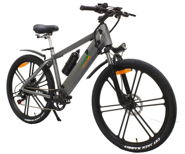 Электровелосипед GreenCamel Рейнджер (R26 500W 48V 10Ah) Alum, Magn, 6скор Серый