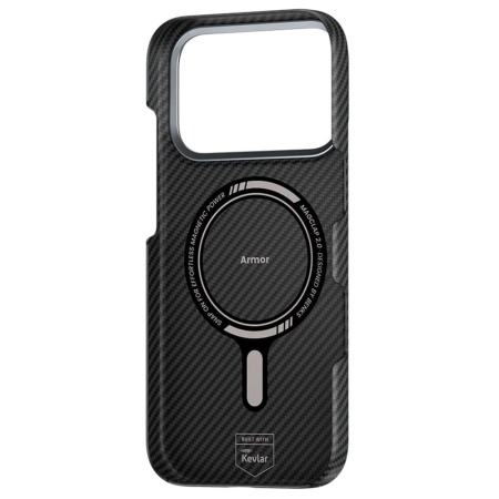 Чехол BENKS Armor Air 600D Phone Case Built Kevlar For Ip 17 Pro Max Black
