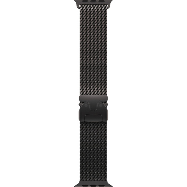 Apple Watch Ultra 3 GPS + Cellular 49mm Black Titanium Case with Black Titanium Milanese Loop Medium (MF1Q4)