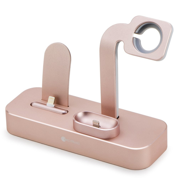 Док-станция COTEetCI Base19 Dock 3in1 stand Rose Gold (CS7201-MRG)