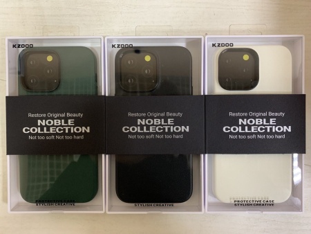 Чехол накладка кожаный K-Doo Noble Collection для iPhone 14 Pro Max