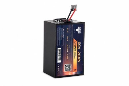 Аккумуляторная батарея литиевая Rutrike LiFePO4 (60V/20Ah/30A BT)