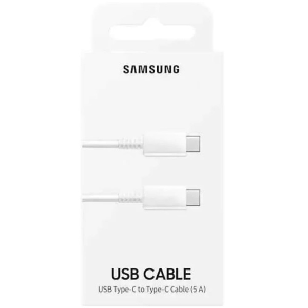 Кабель Samsung Cable USB-C 5A 1m White