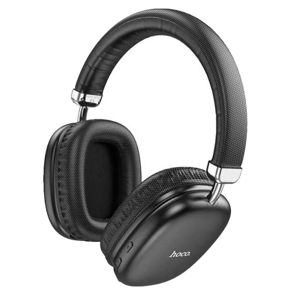 Беспроводные наушники накладные Hoco W35, Bluetooth, 400 мАч, черный Беспроводные наушники накладные Hoco W35, Bluetooth, 400 мАч, черный