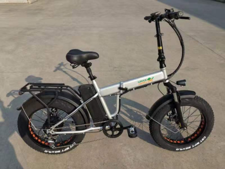 Электровелосипед GreenCamel Форвард (R20FAT 500W 48V 10Ah) складной, 6скор Серебристый