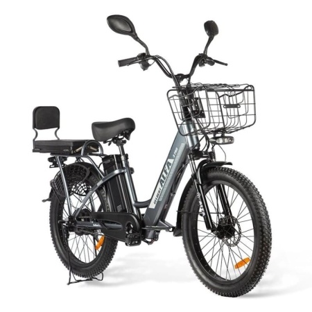 Электровелосипед Eltreco Gelbert ALFA 3 PRO (Серый-2937)