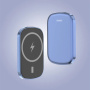 Внешний аккумулятор Magnetic Wireless Power Bank MagSafe 10000mAh синий