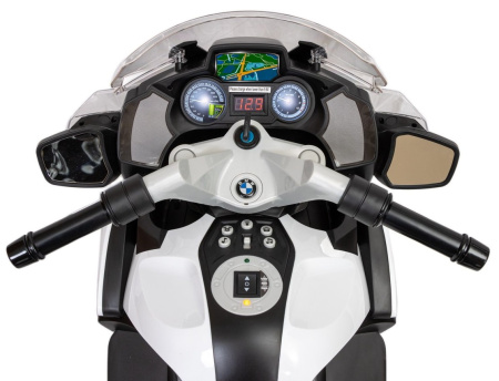 Детский электромотоцикл Moto BMW 1200 (213) Белый