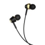 Проводные наушники Hoco M70 Graceful, Jack 3.5mm, 1.2 м, черный