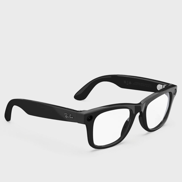 Ray‑Ban Meta Wayfarer Gen 1 RW4006 Matte Black / Transitions Graphite Green, 50–22