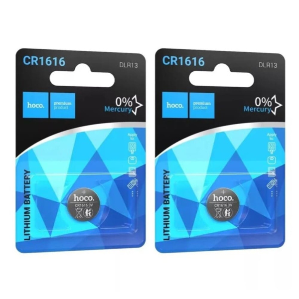 Батарейка Hoco CR1616 DLR13, 3V литиевая, 1 шт