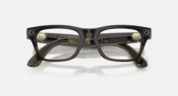 Ray‑Ban Meta Blayzer Optics Gen 2 RW7001 8530 Dark Olive, 54–19