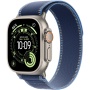 Apple Watch Ultra 3 GPS + Cellular 49mm Natural Titanium Case with Blue/Bright Blue Trail Loop - S/M (MEWR4) (США)